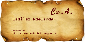 Csősz Adelinda névjegykártya